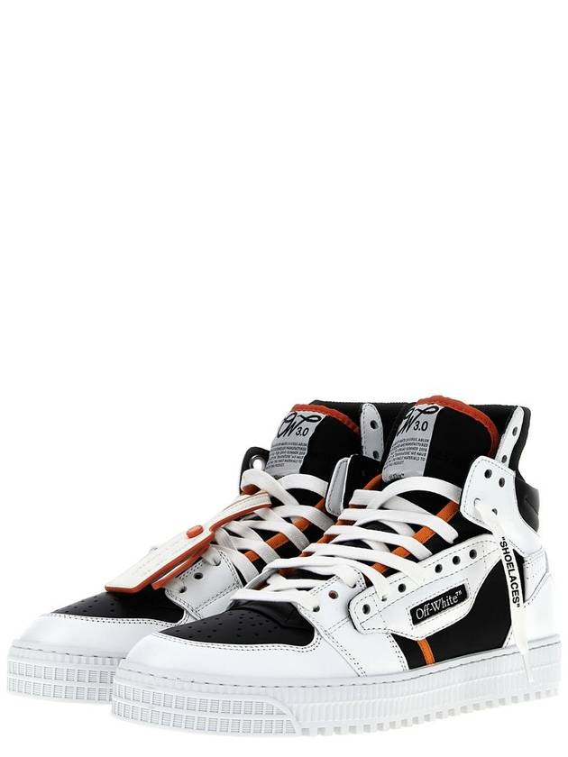 3 0 Off Court Low Top Sneakers Black White - OFF WHITE - BALAAN 3