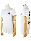 Cotton Casual Short Sleeve T-Shirt White - OFF WHITE - BALAAN 5