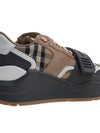 Ramsley Vintage Check Low Top Sneakers Grey Beige - BURBERRY - BALAAN 11