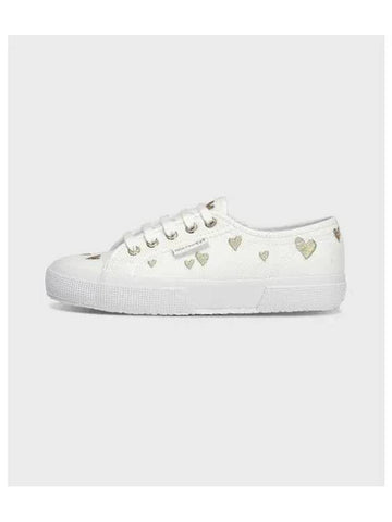 Superga 2750 heart embroidery white gold - SUPERGA - BALAAN 1