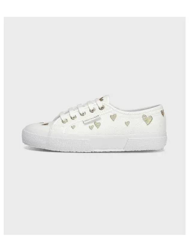 Superga 2750 heart embroidery white gold - SUPERGA - BALAAN 1