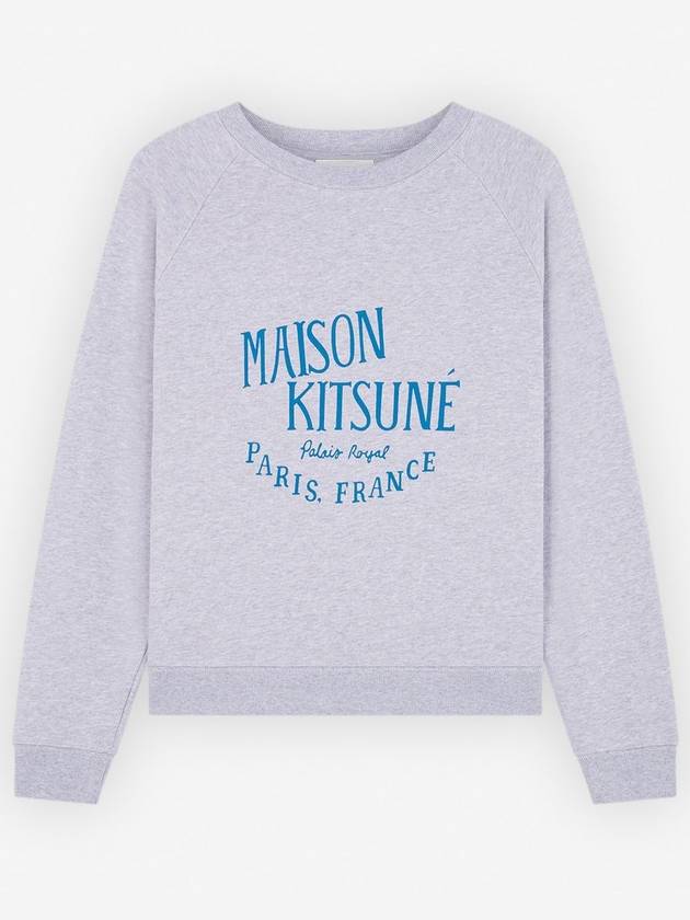 Cotton Palais Royal Vintage Logo Sweatshirt Grey - MAISON KITSUNE - BALAAN 2