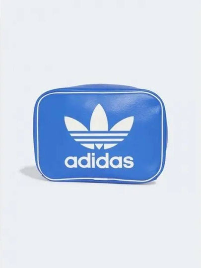 Logo Cosmetic Pouch Bag Blue - ADIDAS - BALAAN 2