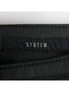 Smith Market Used Luxury Black Jeans Women s Clothing - SYSTEM - BALAAN 4