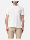 TF Embroidered Short Sleeve T-Shirt White - TOM FORD - BALAAN 4