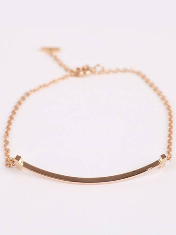 Rose gold T smile bracelet - TIFFANY & CO. - BALAAN 1