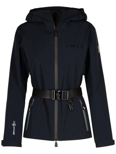 Grenoble Fex hooded zip up black - MONCLER - BALAAN 2