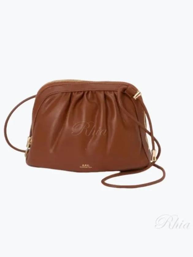 Ninon Drawstring Cross Bag Brown - A.P.C. - BALAAN 2