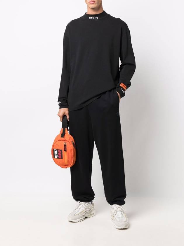 CTNMB Logo Turtleneck T-Shirt - HERON PRESTON - BALAAN 2