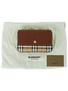 Vintage Check and Leather Penny Crossbody Bag Archive Beige Tan - BURBERRY - BALAAN 9