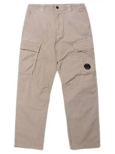 Twill stretch lens cargo pants loose fit - CP COMPANY - BALAAN 1