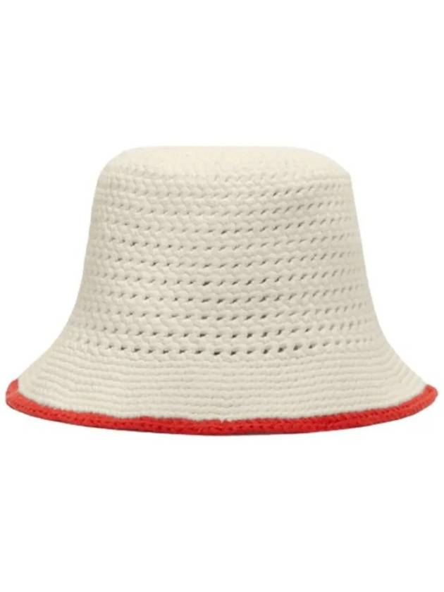 Circle Crochet Bucket Hat White - G/FORE - BALAAN 3