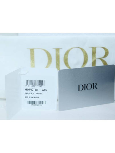 Brand new 23 year old Shinsegae purchase saddle mini strap bag M0456CTZQ M928 - DIOR - BALAAN 2