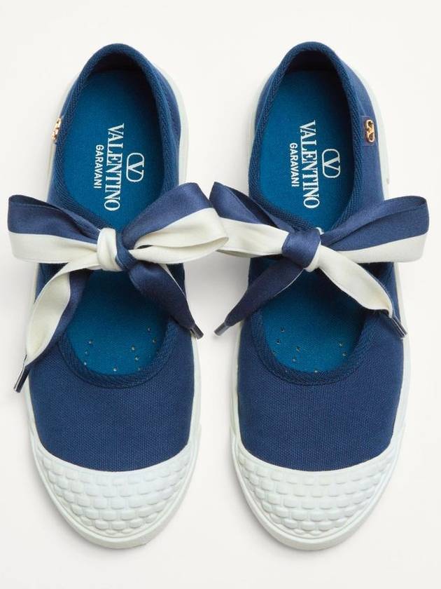 Valentino Garavani Flat shoes Blue - VALENTINO - BALAAN 5