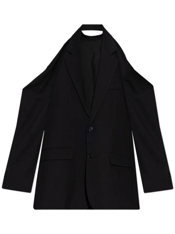 Balenciaga Dress With Blazer Motif, Women's, Black - BALENCIAGA - BALAAN 1