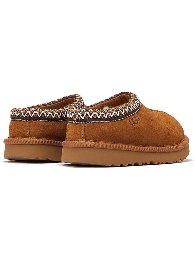 Kids Tasman II Fur Slippers Chestnut 1019066T CHE - UGG - BALAAN 3