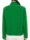 Serif Logo Buttoned Polar Cotton Sweatshirt Cream Green - SPORTY & RICH - BALAAN 5