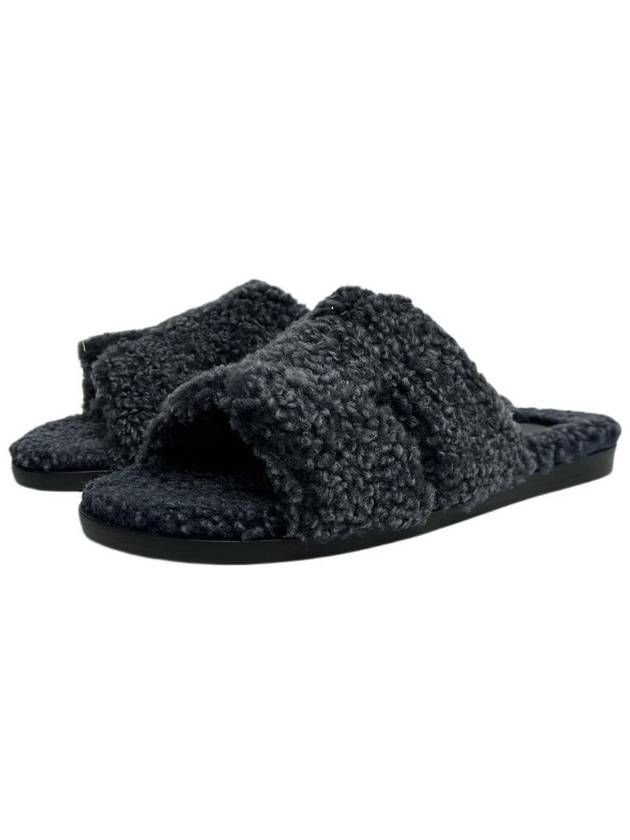 23FW Izmir Shearling Sandals H222849Z - HERMES - BALAAN 2