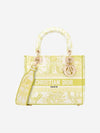 Lady Lite Medium Tote Bag Lemon - DIOR - BALAAN 1