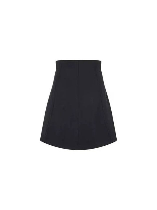 Women s Seam A Line Mini Skirt Black - GIORGIO ARMANI - BALAAN 1