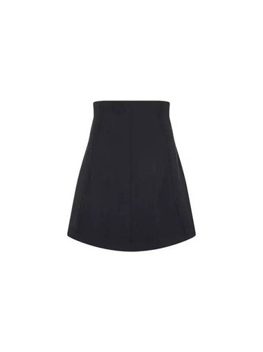 Women s Seam A Line Mini Skirt Black - GIORGIO ARMANI - BALAAN 1