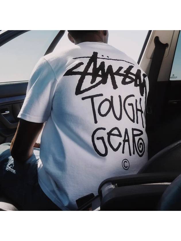 tough gear t shirt white women - STUSSY - BALAAN 7