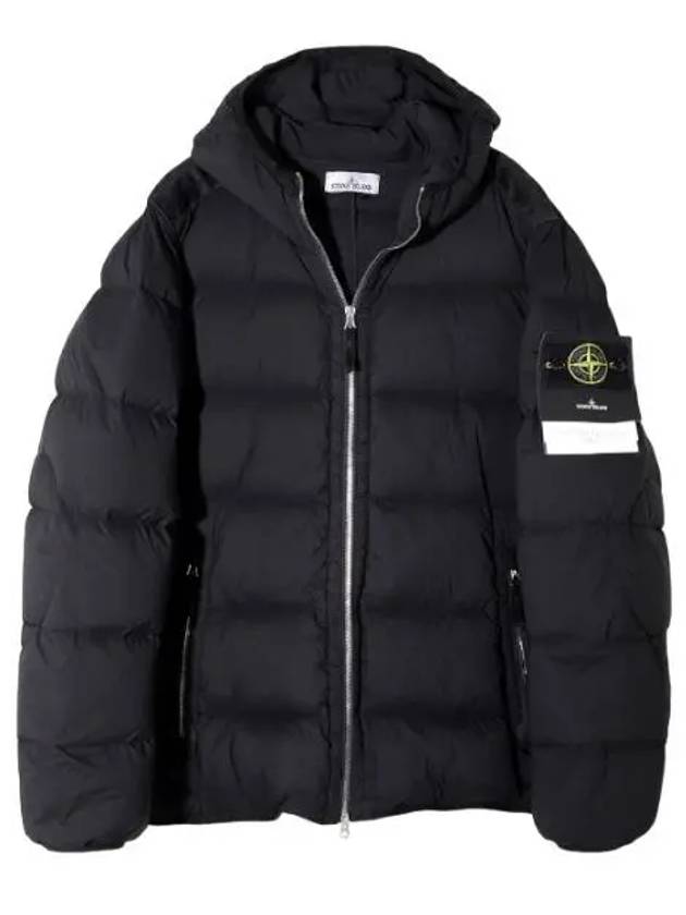 Seamless tunnel nylon down hood blouson men s padded jumper - STONE ISLAND - BALAAN 1