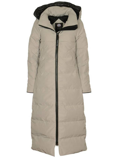 Mystique Satin Long Parka White - CANADA GOOSE - BALAAN 2