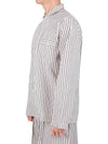 Poplin Striped Pajamas Long Sleeve Shirt SWT HS - TEKLA - BALAAN 3