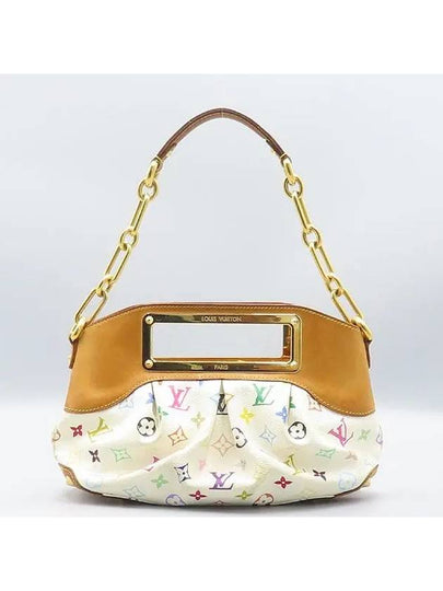 M40257 Monogram Multi White Judy PM Tote Bag Shoulder Strap 2WAY - LOUIS VUITTON - BALAAN 2