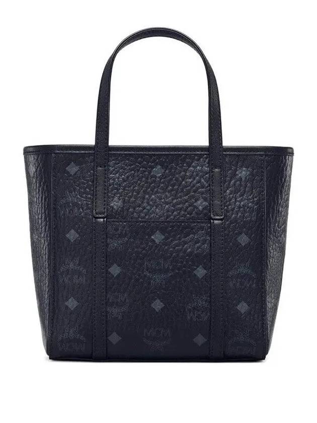 Aren Visetos Shopper Tote Bag Black - MCM - BALAAN 7