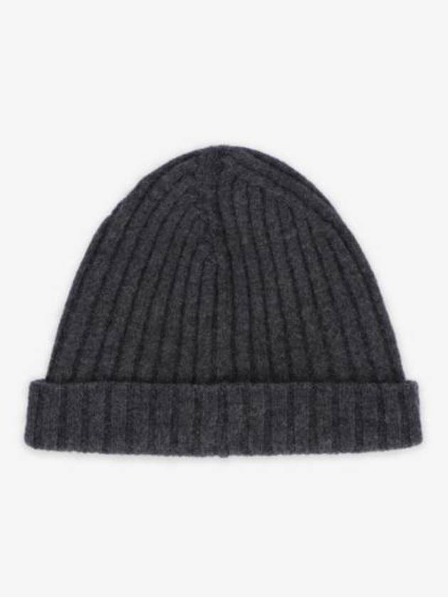 Rib Knit Beanie Grey - JIL SANDER - BALAAN 2