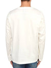 Shadow Project Cotton Jersey Long Sleeve T-Shirt White - STONE ISLAND - BALAAN 5