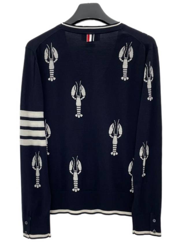 Armband lobster wool cardigan MKC415A - THOM BROWNE - BALAAN 2