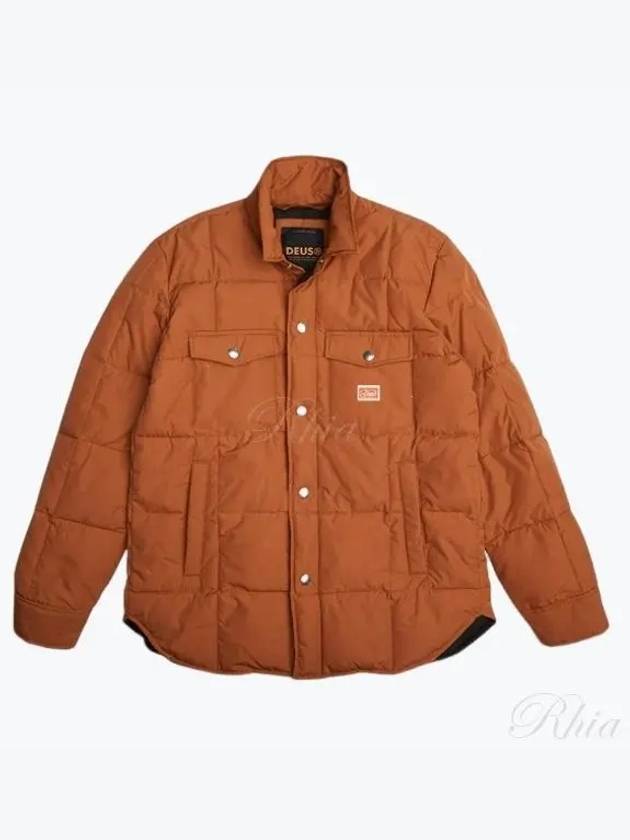 Deus Maxwell Padded Overshirt DMF236107 Tan - DEUS EX MACHINA - BALAAN 1