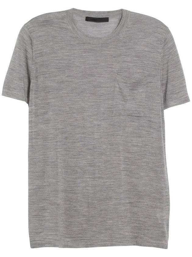 Silk Knit Crewneck Tee - ALEXANDER WANG - BALAAN 10