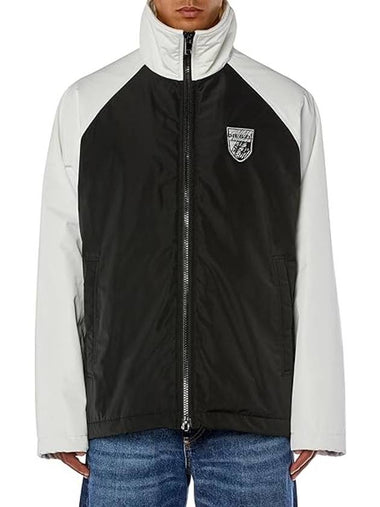 J Keyser Zip-Up Jacket Black - DIESEL - BALAAN 1