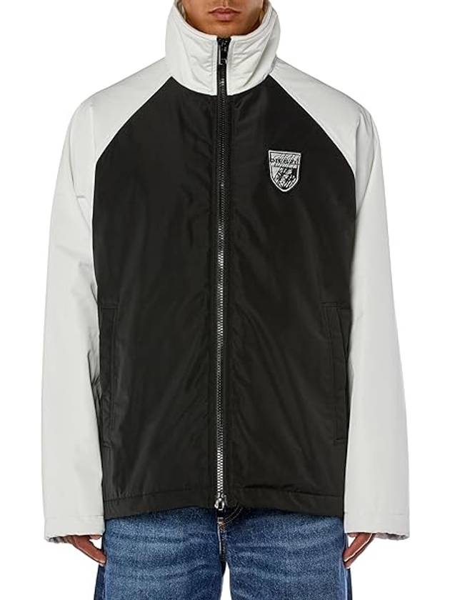 J Keyser Zip-Up Jacket Black - DIESEL - BALAAN 1