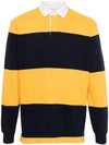 Regular Fit Long Sleeve Polo Shirt Yellow Black - POLO RALPH LAUREN - BALAAN 2