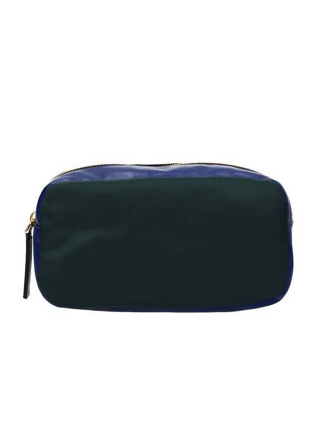 Fabric Pouch Bag Green - MARNI - BALAAN 1