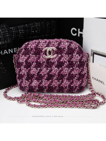 Tweed mini chain bag 1213hv - CHANEL - BALAAN 2