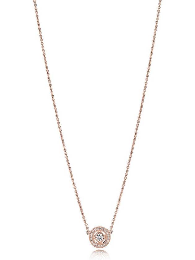 Vintage Circle Collier 45cm Necklace Rose Gold - PANDORA - BALAAN 3