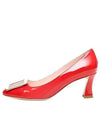 Slim Enamel Pumps Heels Red - ROGER VIVIER - BALAAN 2