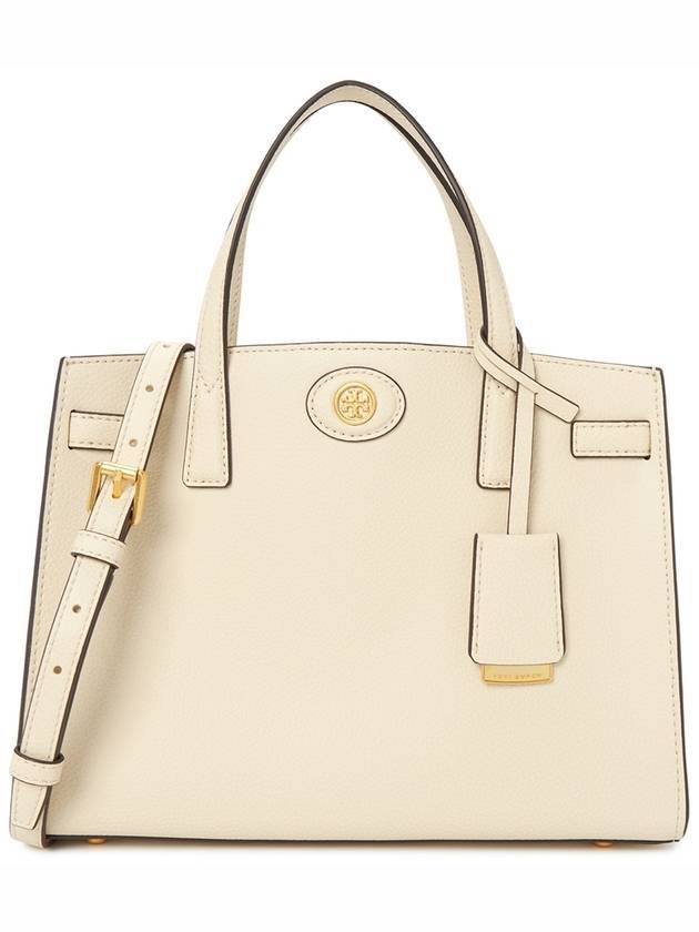 Robinson Small Tote Bag Beige - TORY BURCH - BALAAN 1