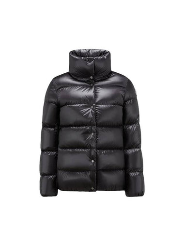 Cochevis Cochevis Logo Patch Down Padded Jacket Black - MONCLER - BALAAN 1