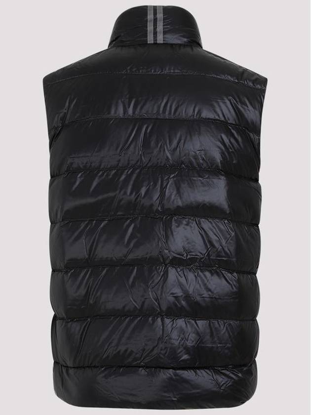 Crofton Logo Patch Padded Vest Black - CANADA GOOSE - BALAAN 3