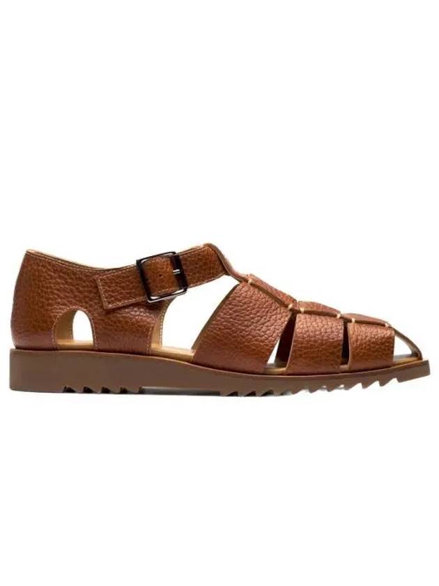 Pacific Buckle Gladiator Sandals Brown - PARABOOT - BALAAN 2