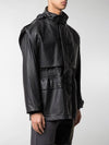 Leather Coat Black GR03C0020001 - GOSHA RUBCHINSKIY - BALAAN 4