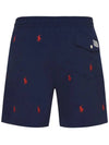 Red Pony Logo Traveler Shorts Navy - POLO RALPH LAUREN - BALAAN 4