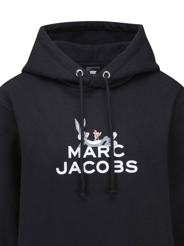 Looney Tunes the Bugs Bunny Hoodie_Black (4R3RTP002C06-001) - MARC JACOBS - BALAAN 3